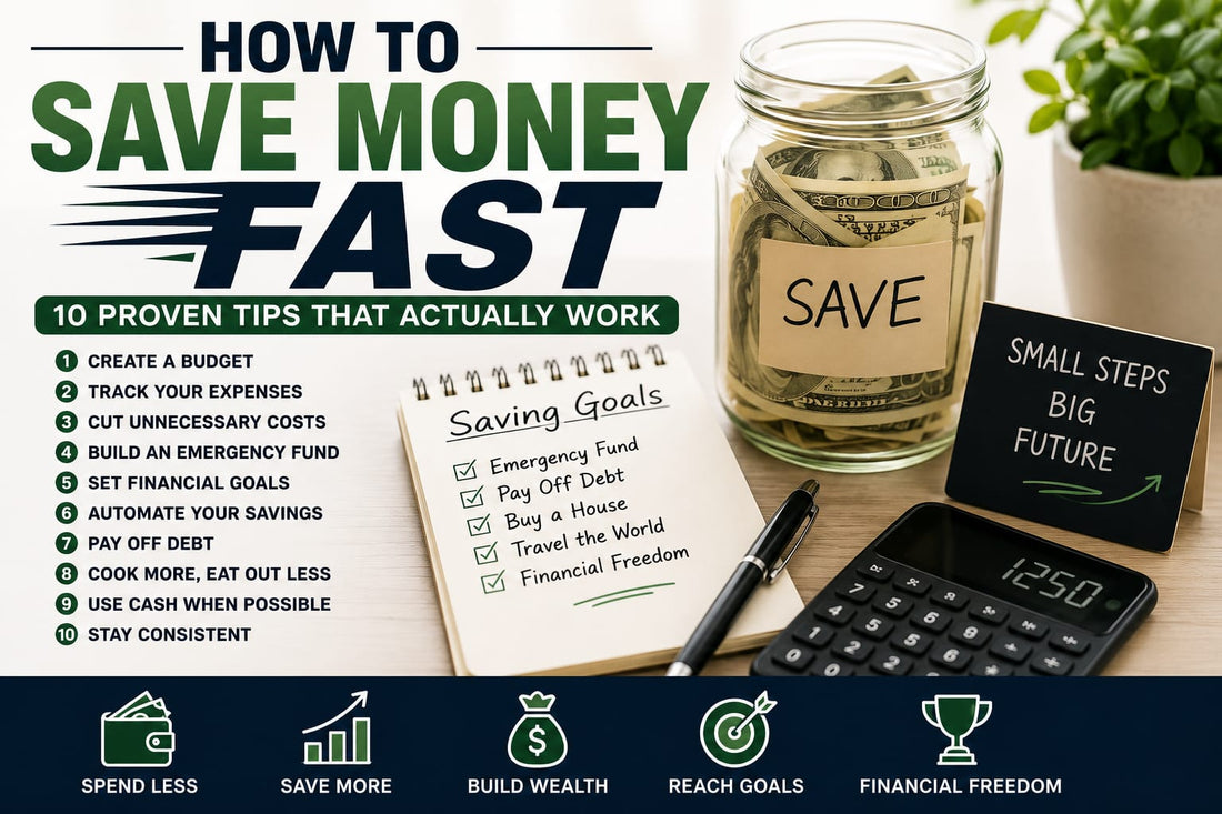 How to Save Money Fast: 10 Proven Tips That Actually Work