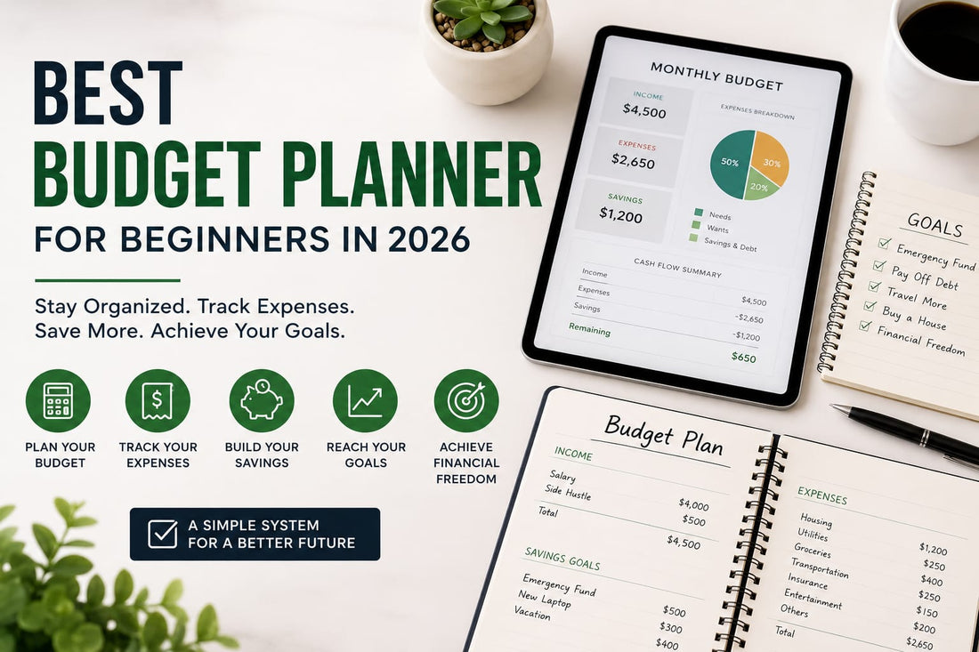 Best Budget Planner for Beginners in 2026: Stay Organized and Reach Your Financial Goals