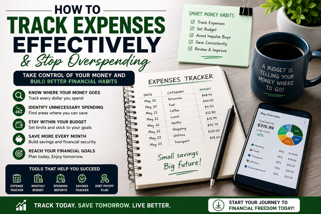 How To Track Expenses Effectively and Stop Overspending