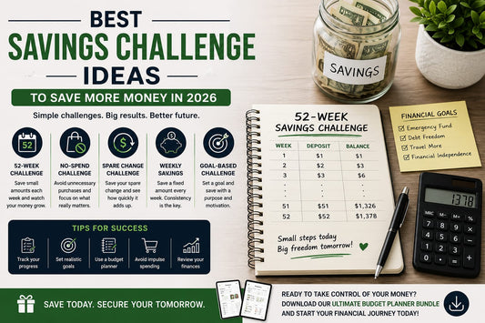Best Savings Challenge Ideas to Save More Money in 2026