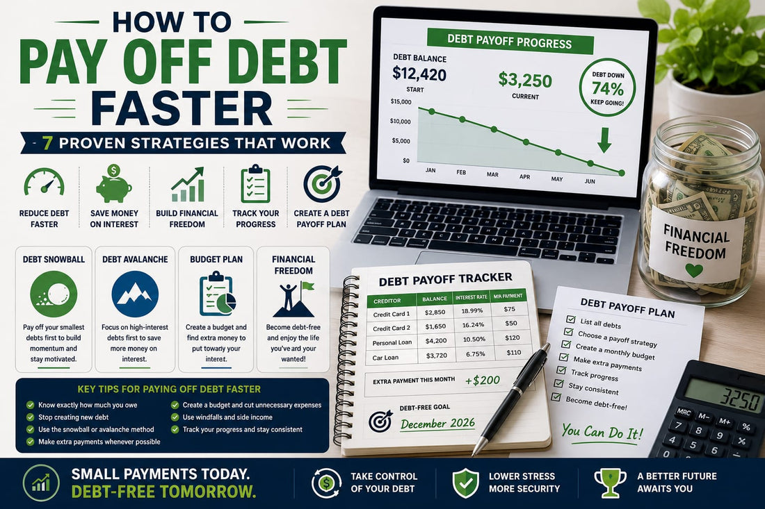 How to Pay Off Debt Faster: 7 Proven Strategies That Work in 2026