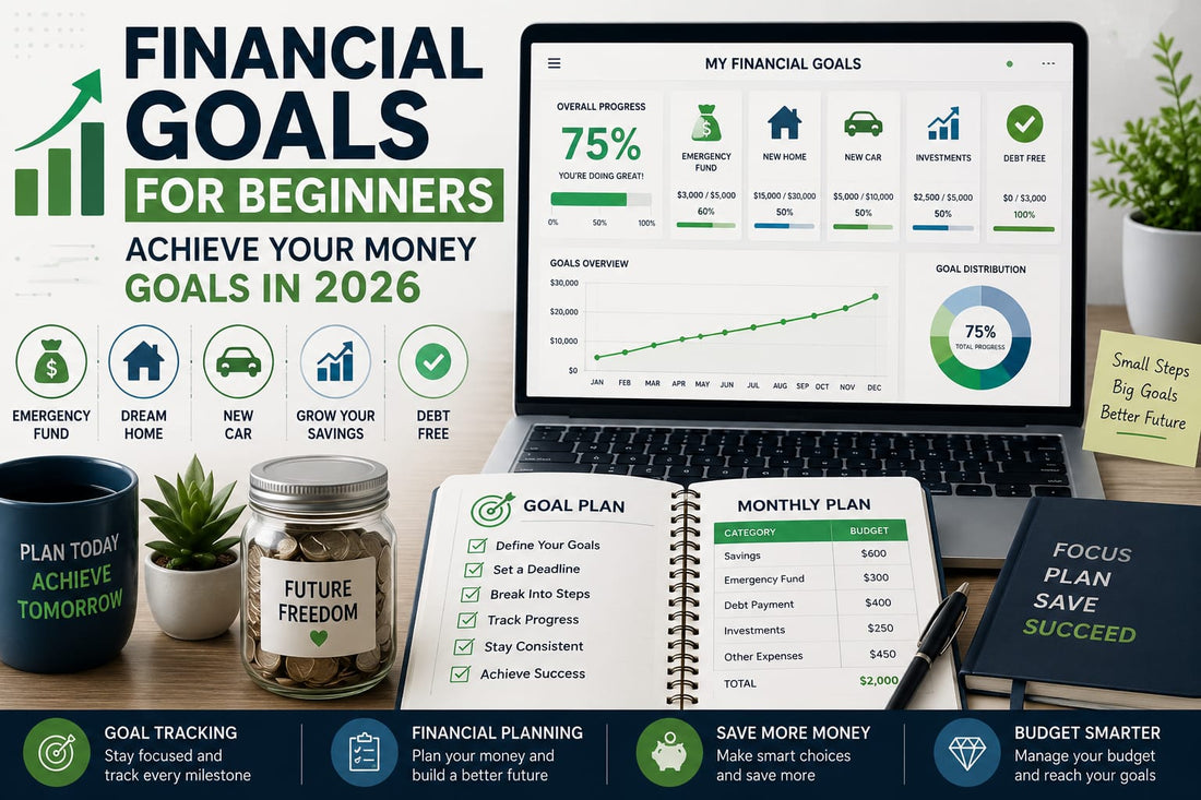 Financial Goals for Beginners: How to Set and Achieve Money Goals in 2026