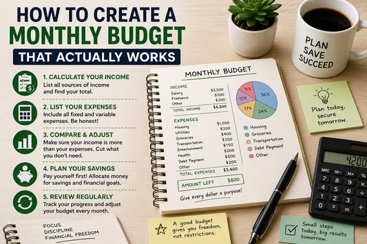 How to Create a Monthly Budget That Actually Works