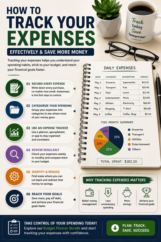 How to Track Your Expenses Effectively and Save More Money