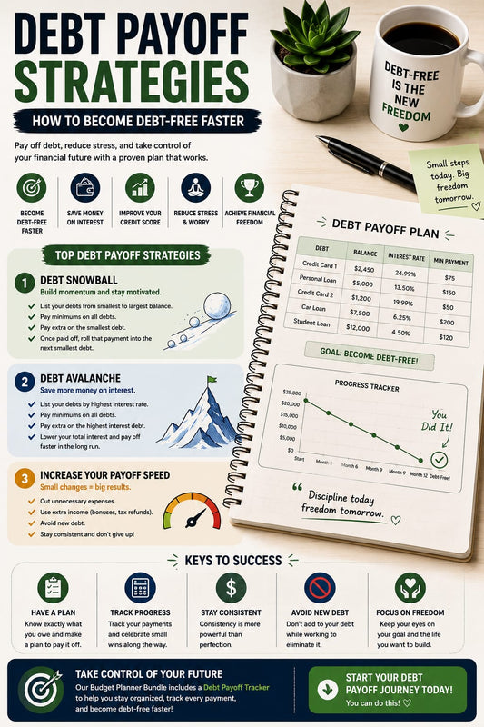 Debt Payoff Strategies: How to Become Debt-Free Faster